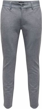 Only & Sons Chino nohavice 'Mark'  dymovo modrá / sivá