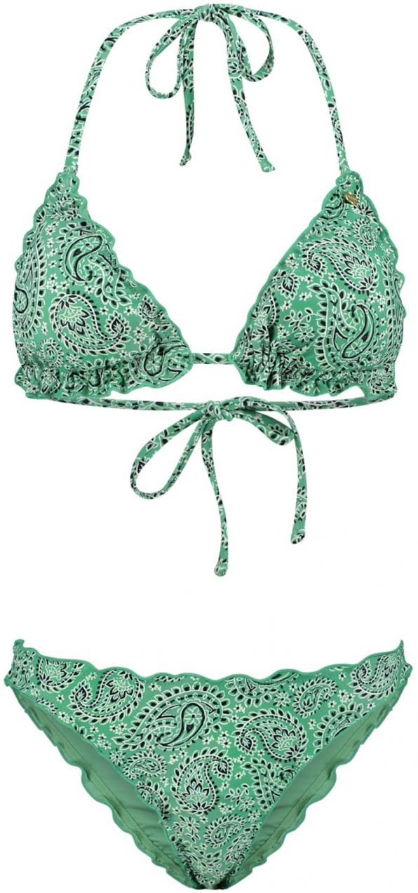 Shiwi Bikiny 'Liz'  zelená / čierna / šedobiela