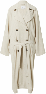 WEEKDAY Letný kabát 'Julie'  šedobiela