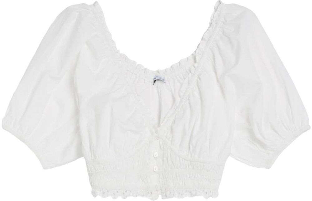 Bershka Blúzka  biela