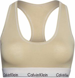 Calvin Klein Underwear Podprsenka  piesková / čierna / biela