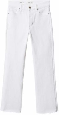 MANGO Džínsy 'Sienna'  biely denim