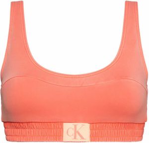 Calvin Klein Swimwear Bikinový top  oranžová