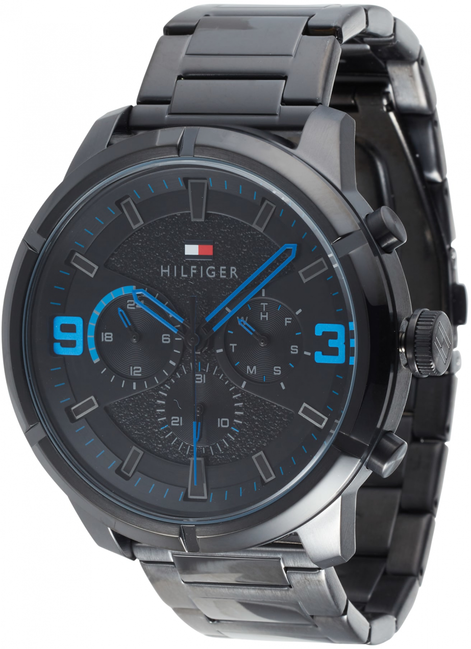 TOMMY HILFIGER Analógové hodinky  čierna