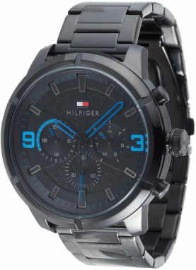 TOMMY HILFIGER Analógové hodinky  čierna