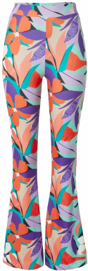 Colourful Rebel Nohavice  tmelová / zelená / tmavofialová / oranžová