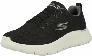 SKECHERS Športová obuv  sivá / čierna