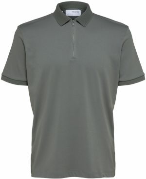 SELECTED HOMME Tričko 'Fave'  kaki