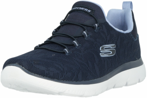 SKECHERS Slip-on obuv  tmavomodrá / nebesky modrá
