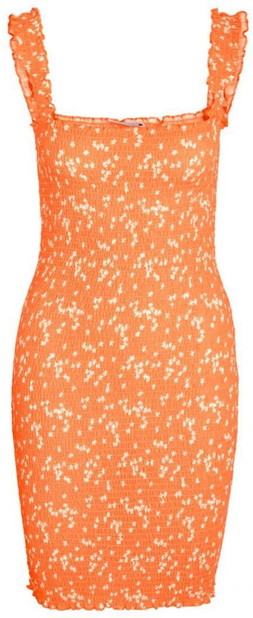 Noisy may Letné šaty  oranžová / biela