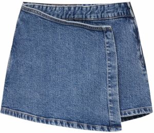 Pull&Bear Sukňa  modrá denim