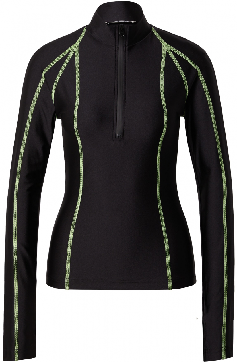 Oval Square Tričko  mätová / čierna