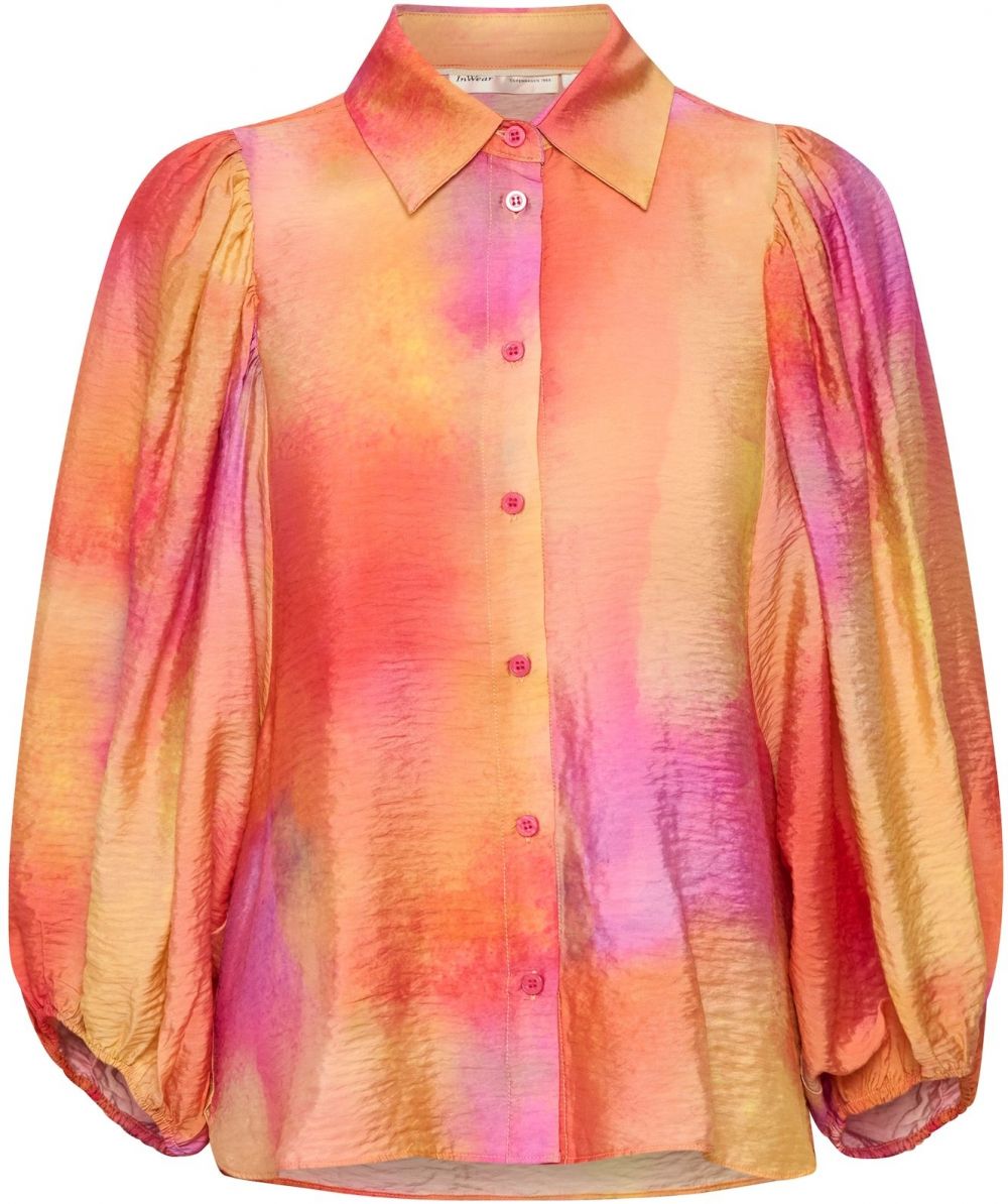 InWear Blúzka 'Tedra'  orchideová / koralová / svetlooranžová / svetločervená