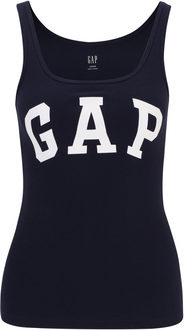 Gap Petite Top  námornícka modrá / biela