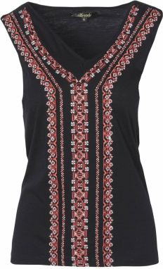 KOROSHI Top  ružová / krvavo červená / čierna / biela