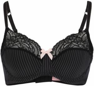 Hunkemöller Podprsenka 'Adalyn'  ružová / čierna / biela