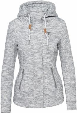 KOROSHI Tepláková bunda  svetlosivá