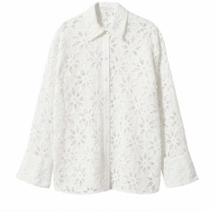 MANGO Blúzka 'INMANA'  svetlobéžová