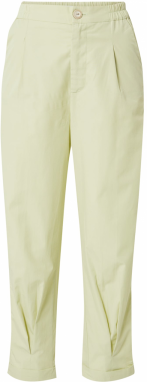 System Action Plisované nohavice 'Pacfico'  svetlozelená