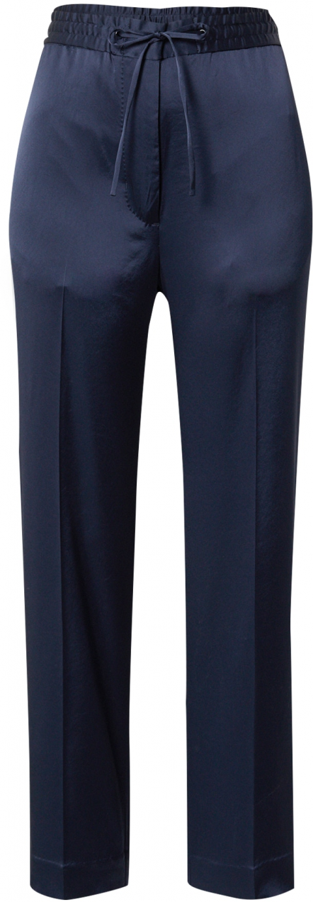 Tiger of Sweden Nohavice s pukmi 'MEEJA'  tmavomodrá