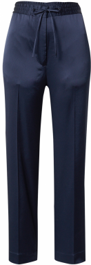 Tiger of Sweden Nohavice s pukmi 'MEEJA'  tmavomodrá