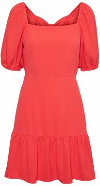 VERO MODA Šaty 'GRIT'  červená