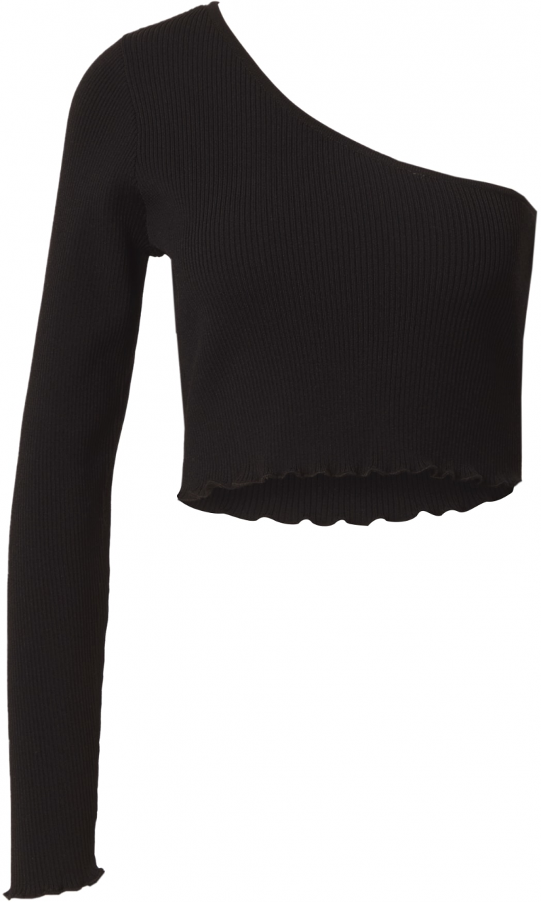 Monki Tričko  čierna