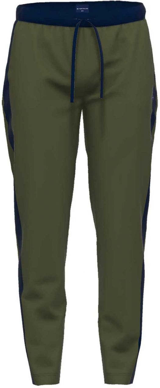 TOM TAILOR Pyžamové nohavice  námornícka modrá / tmavozelená