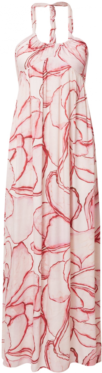 Sisley Letné šaty  ružová / svetločervená