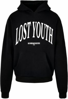 Lost Youth Mikina 'Classic V.1'  čierna / biela