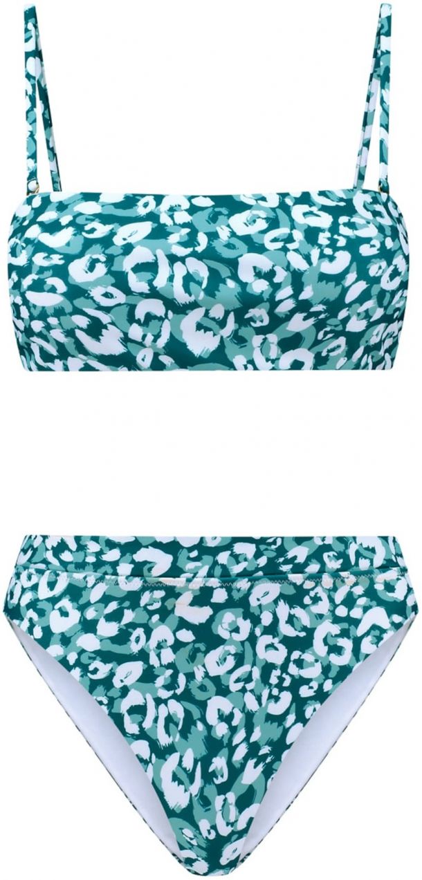Shiwi Bikiny 'Lola'  smaragdová / nefritová / biela