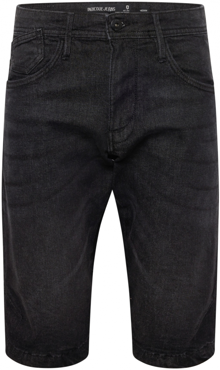 INDICODE JEANS Džínsy 'Kem'  čierny denim