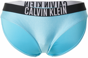 Calvin Klein Swimwear Bikinové nohavičky  svetlomodrá / čierna / biela