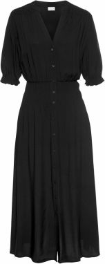 BUFFALO Košeľové šaty  čierna