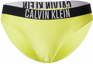 Calvin Klein Swimwear Bikinové nohavičky  žltá / čierna / biela