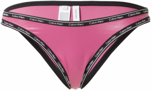 Calvin Klein Swimwear Bikinové nohavičky  fuksia / čierna / biela