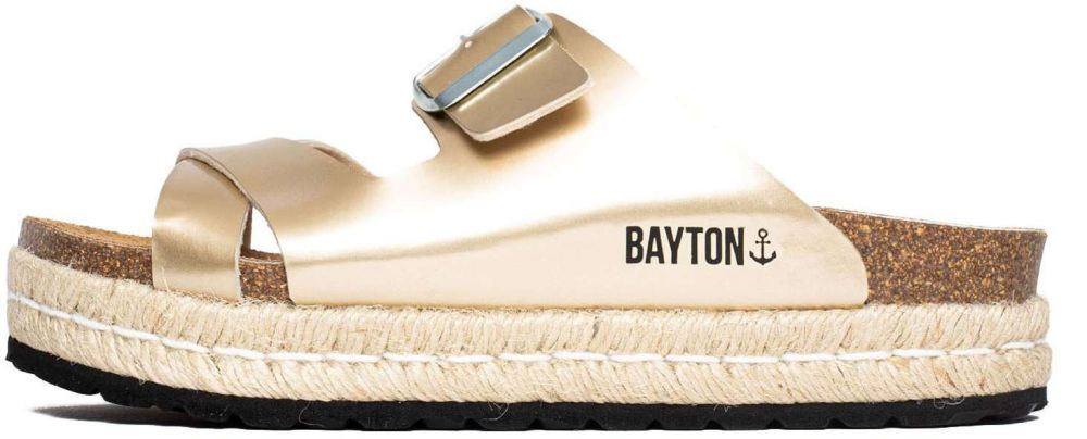 Bayton Šľapky 'Tenerife'  zlatá / čierna melírovaná