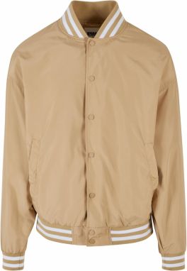 Urban Classics Prechodná bunda  farba ťavej srsti / biela