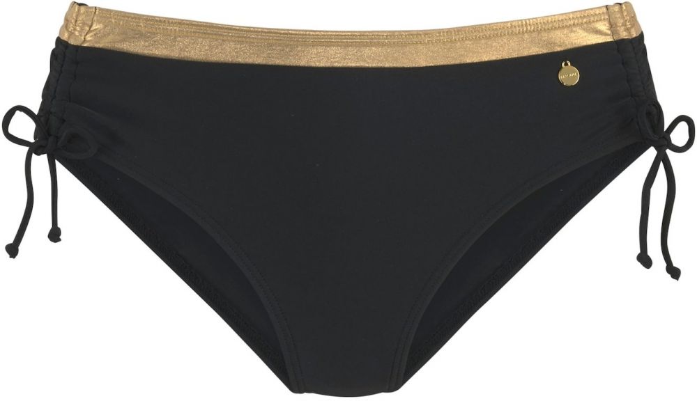 LASCANA Bikinové nohavičky  zlatá žltá / čierna