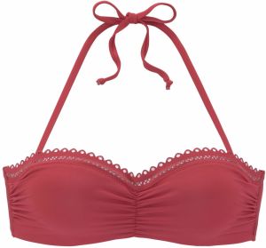 s.Oliver Bikinový top  krvavo červená
