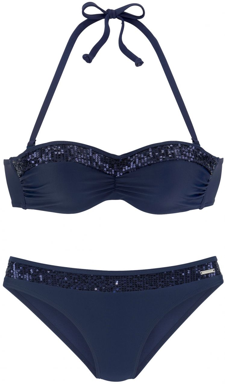 Bruno Banani Bikiny  tmavomodrá