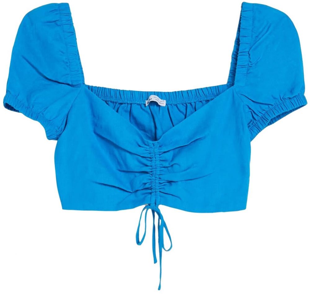 Bershka Blúzka  modrá