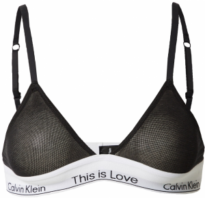 Calvin Klein Underwear Podprsenka  čierna / biela