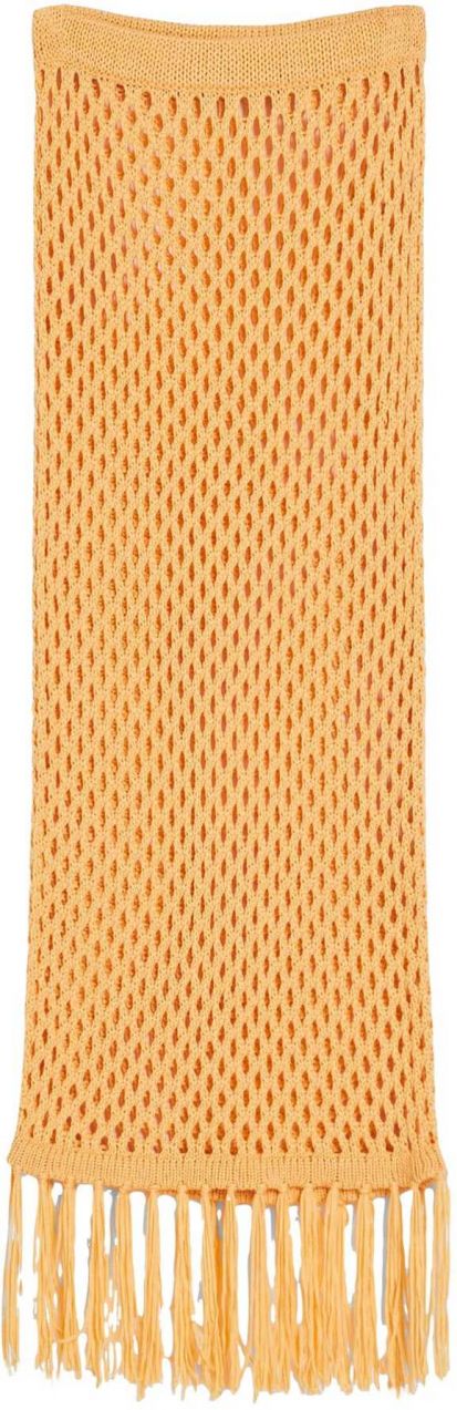 Bershka Sukňa  svetlooranžová