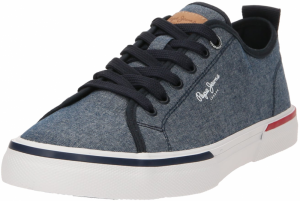 Pepe Jeans Nízke tenisky 'Kenton'  modrá melírovaná / biela