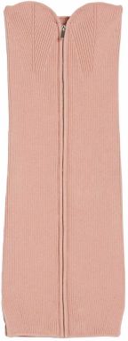 Bershka Pletené šaty  pastelovo ružová