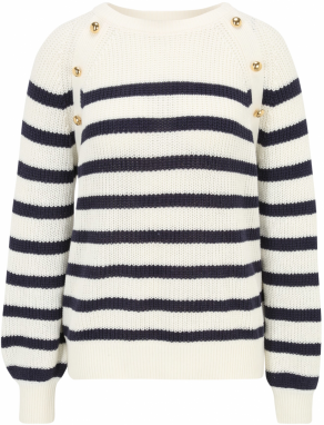 Wallis Petite Sveter  slonová kosť / námornícka modrá