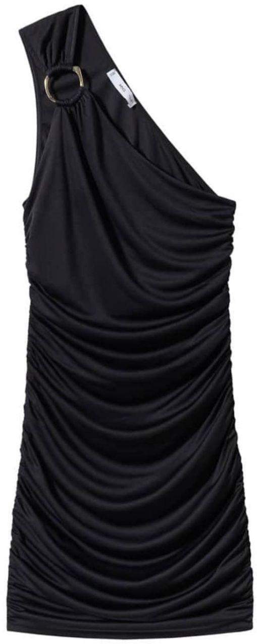 MANGO Šaty 'Eins'  čierna