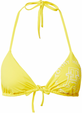 Tommy Hilfiger Underwear Bikinový top  žltá / biela