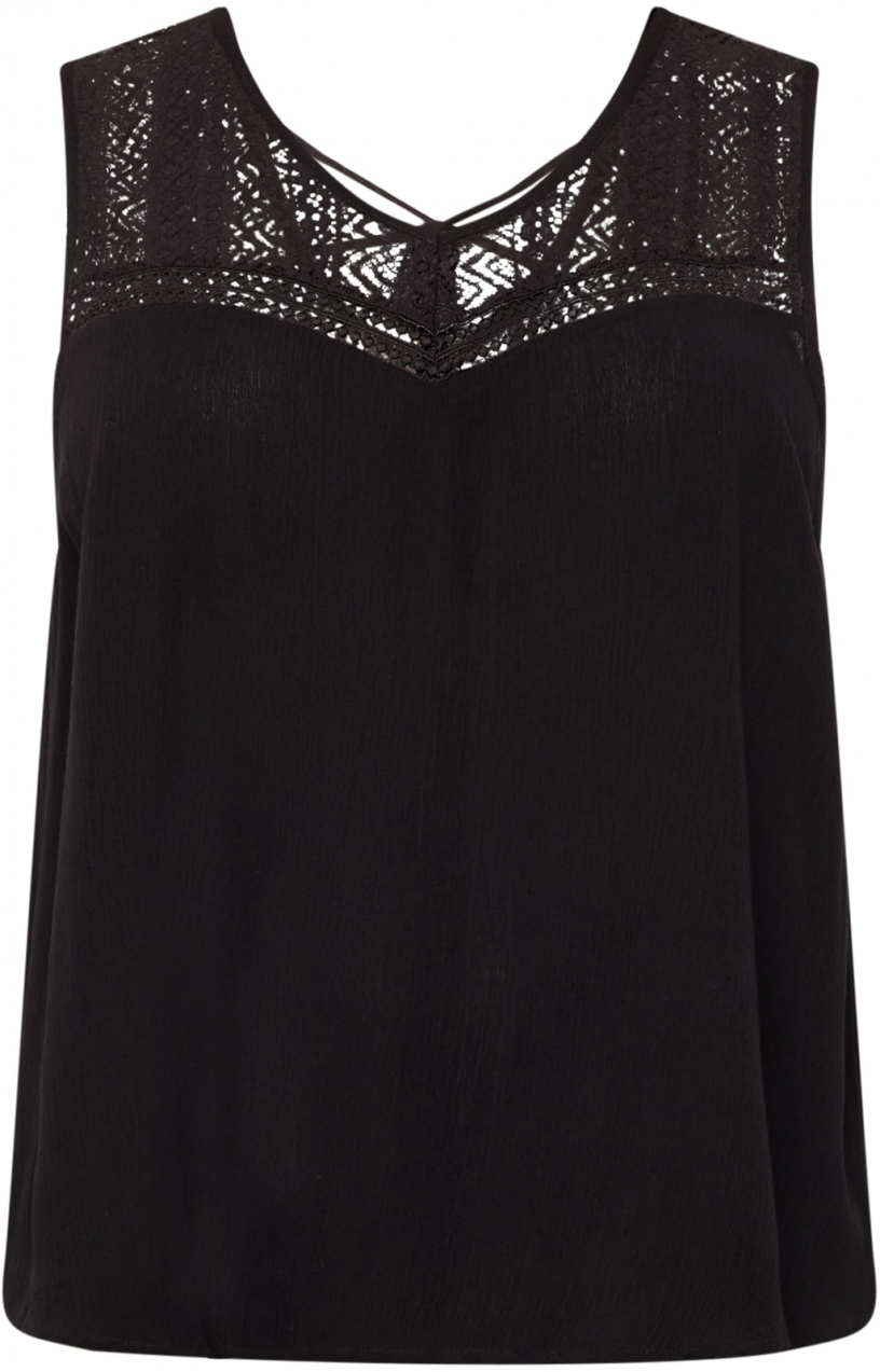 ABOUT YOU Curvy Top 'Jasmin'  čierna